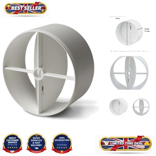 Compact 100mm indoor exhaust - 100mm,