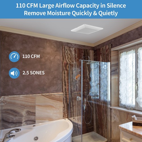 Bathroom fan 110 cfm - bathroom,