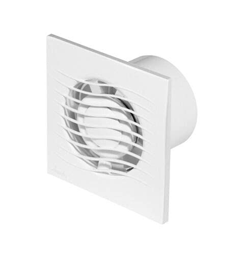 White bathroom extractor fan - white,