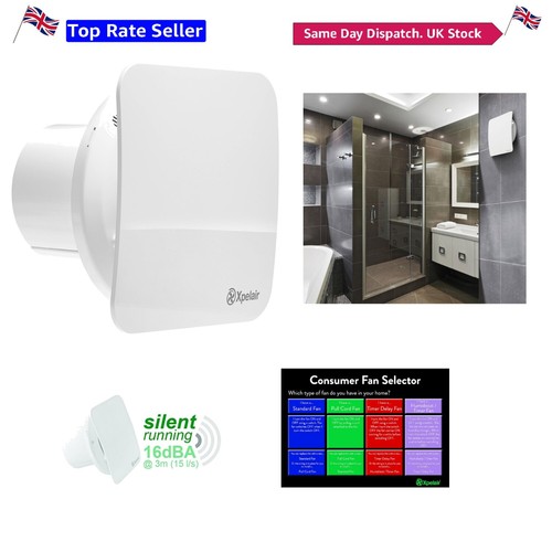 Silent bathroom extractor - silent, fan