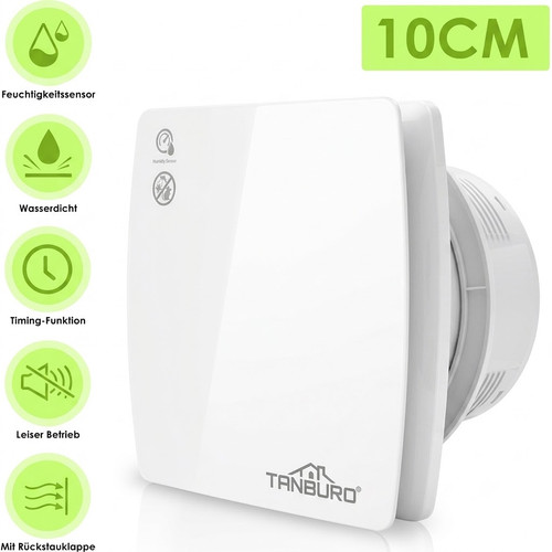 Silent bathroom extractor fan - silent,