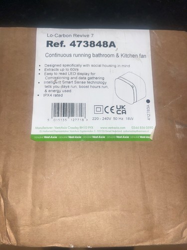Extraction fan for kitchen - kitchen, or