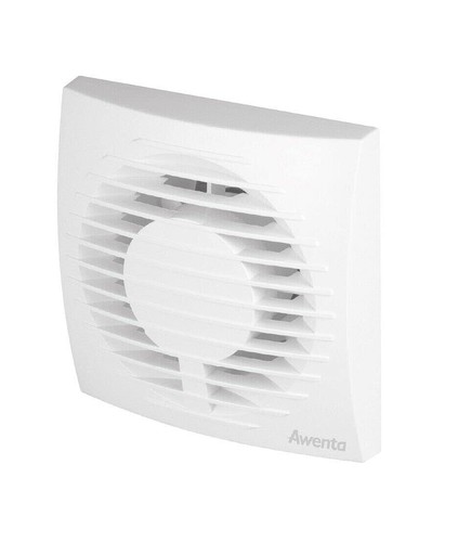 White bathroom extractor fan - bathroom,